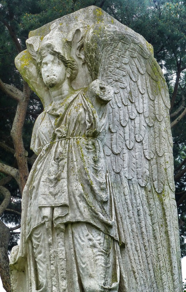 Not St. Michael....the Nike from Ostia.